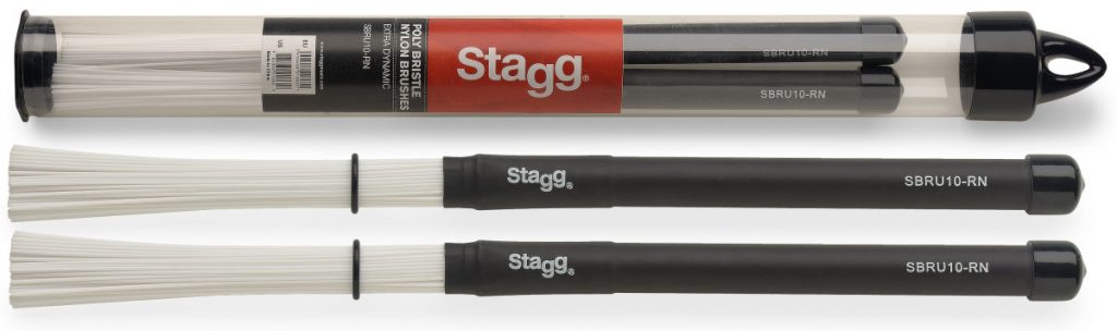 Brushes nylon met rubber greep